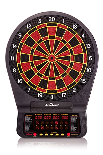 Arachnid Cricket Pro 670 Tournament-Quality Dartboard with 35 Games and 318 Variations (6 Cricket Games)