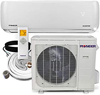 Pioneer Air Conditioner WYS024G-19 Wall Mount Ductless Inverter+ Mini Split Heat Pump, 24000 BTU-208/230V