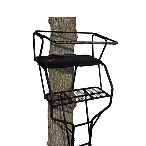 BIG GAME LS4860 18' Guardian XLT Two-Person Ladderstand, Camo/Black