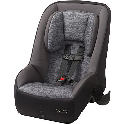 Cosco Mighty Fit 65 DX Convertible Car Seat (Heather Onyx Gray)