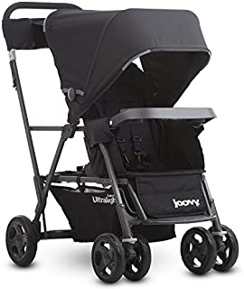 Joovy Caboose Ultralight Graphite Stroller, Sit and Stand, Tandem Stroller, Gray