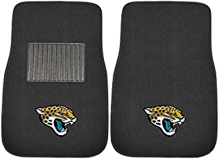 NFL Jacksonville Jaguars NFL - Jacksonville Jaguars2-pc Embroidered Car Mat Set, Team Color, One Size