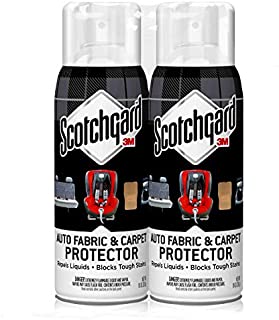 Scotchgard Auto Fabric & Carpet Protector, 20 Ounces, 2 Cans