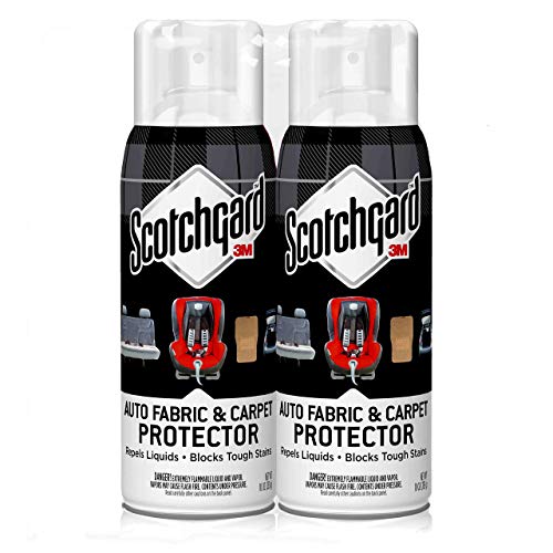 Scotchgard Auto Fabric & Carpet Protector, 20 Ounces, 2 Cans