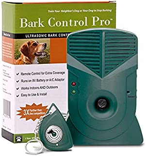 Good Life, Inc Bark Control Pro: Humanely Stop Your Or Your Neighbor's Dog from Barking