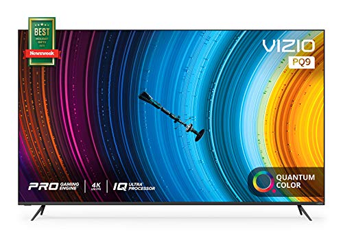 VIZIO 65-inch P-Series Quantum 4K UHD LED HDR Smart TV with Apple AirPlay and Chromecast built-in, Dolby Vision, HDR10+, HDMI 2.1, 4K@120fps, Variable Refresh Rate & AMD FreeSync Premium Gaming