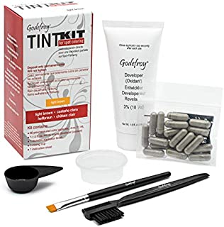 Godefroy Professional Hair Color Tint Kit, Light Brown, 20 Applications