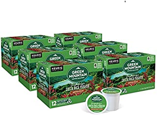 Green Mountain Coffee Roasters Costa Rica Paraiso, Single-Serve Keurig K-Cup Pods, Medium Roast Coffee, 72 Count