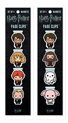 Re-marks Harry Potter Wizards and Hogwarts Page Clip 2 Pack w 8 Clips