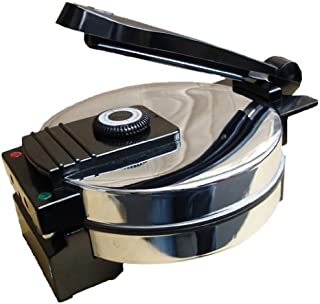 Saachi SA1650 Electric Non-Stick Roti Chapati Flat Bread Wraps/Tortilla Maker with Temperature Control