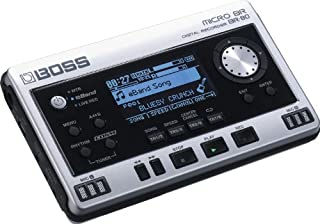 BOSS Micro BR Digital Recorder, Silver, (BR-80) (BR-80)