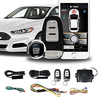 Remote Starter for Cars One Key Engine Start PKE Passive Keyless Entry for Car Remote Key or Phone Control