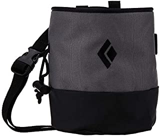 Black Diamond Mojo Zip Chalk Bag - Ash/Slate Medium/Large