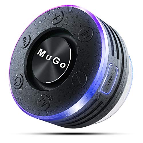 MuGo Bluetooth Speaker, Wireless Speaker with Suction Cup, IP7 Waterproof Portab
</p>
                                                            </div>
                            <div class=