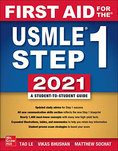 First Aid for the USMLE Step 1 2021, Thirty First Edition