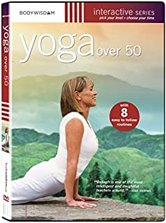 Yoga over 50 DVD - Workout Video with 8 Routines, including routines for Seniors