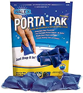 Walex TOI-91799 Porta-Pak Holding Tank Deodorizer Drop-Ins, Sunglow Scent (Pack of 10)