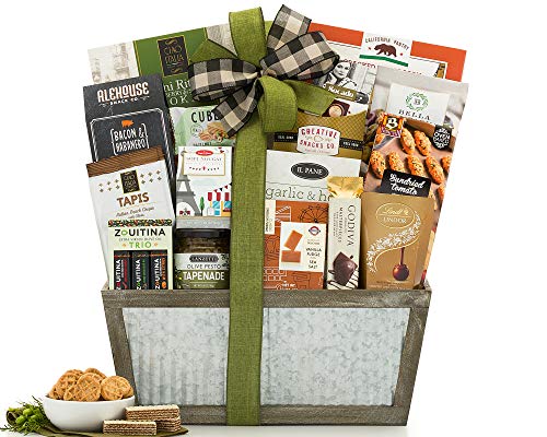 Wine Country Gift Baskets The Connoisseur Gourmet Gift Basket, Various, Pack of 1, 1 Count