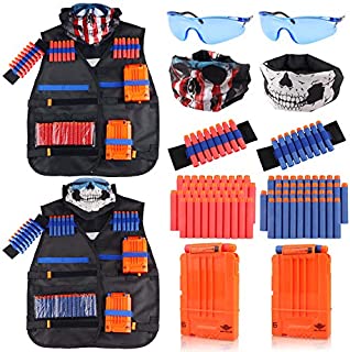 Tactical Vest Kit 2 Pack for Nerf Guns N-Strike Elite Series for Boys