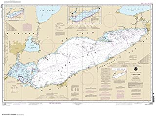 NOAA Chart 14820: Lake Erie, 33 X 42.6, Traditional Paper