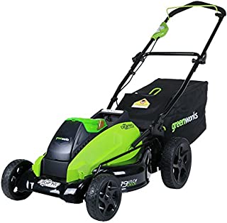 Greenworks 19-Inch 40V Cordless Lawn Mower, Battery Not Included 2501302