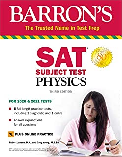 SAT Subject Test Physics with Online Test (Barron's Test Prep)