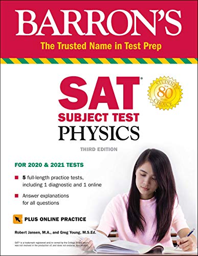 SAT Subject Test Physics with Online Test (Barron's Test Prep)