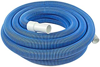 Poolmaster 33430 Heavy Duty In-Ground Pool Vacuum Hose With Swivel Cuff, 1-1/2-Inch by 30-Feet,Neutral