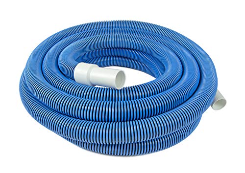 Poolmaster 33430 Heavy Duty In-Ground Pool Vacuum Hose With Swivel Cuff, 1-1/2-Inch by 30-Feet,Neutral