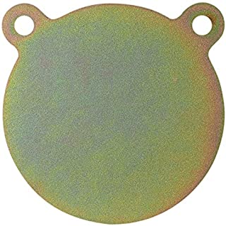 ShootingTargets7 - AR500 Steel Gong Target - 6 x 3/8 inch for Rifles to 308 - Laser Cut USA Steel