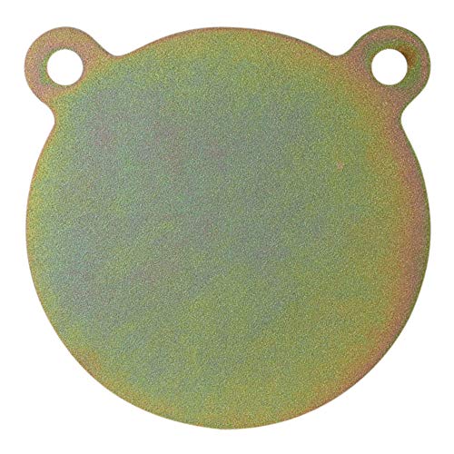 ShootingTargets7 - AR500 Steel Gong Target - 6 x 3/8 inch for Rifles to 308 - Laser Cut USA Steel