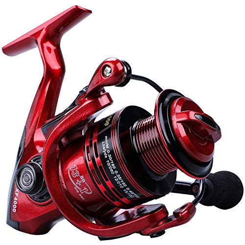 YONGZHI Fishing Reels,13+1BB Light Weight and Ultra Smooth Powerful Spinning Reels for Saltwater and Freshwater Fishing-5000R
