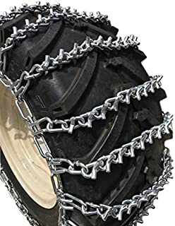 TireChain.com 4.80 x 8, 4.80 8 V-BAR Tire Chains w/Spring Tensioners