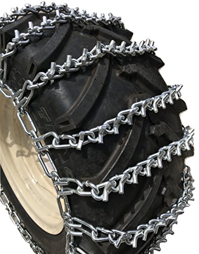 TireChain.com 4.80 x 8, 4.80 8 V-BAR Tire Chains w/Spring Tensioners