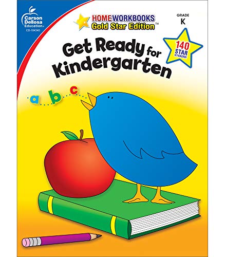 Carson Dellosa | Get Ready for Kindergarten Workbook | 64pgs (Home Workbooks)