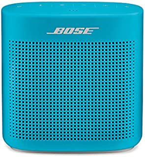 Bose SoundLink Color II: Portable Bluetooth, Wireless Speaker with Microphone- Aqua Blue