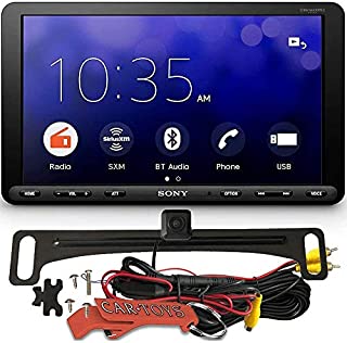 Sony XAV-AX8000 Floating LCD Car Multimedia Receiver Safe Driver's Bundle with HD Backup Camera. 1DIN 8.95