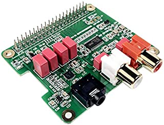 innomaker Raspberry Pi HiFi DAC HAT PCM5122 HiFi DAC Audio Card Expansion Board for Raspberry Pi 4 3 B+ Pi Zero etc. (DAC HAT)