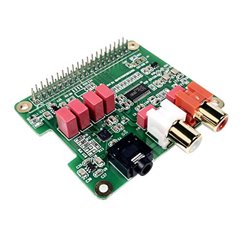 innomaker Raspberry Pi HiFi DAC HAT PCM5122 HiFi DAC Audio Card Expansion Board for Raspberry Pi 4 3 B+ Pi Zero etc. (DAC HAT)