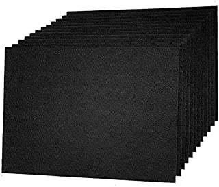 12 Pack Set Acoustic Absorption Panel, 12 X 16 X 3/8 Inches Black Acoustic Soundproofing Insulation Panel Tiles, Acoustic Treatment Used in Home & Offices