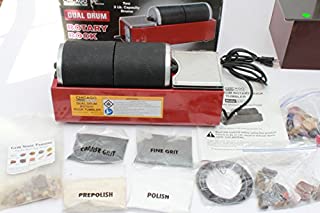 6 Lb Rotary Dual Drum Rock Tumbler Lapidary Polisher