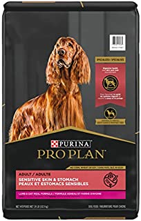 Purina Pro Plan High Protein, Sensitive Skin and Sensitive Stomach Dry Dog Food, Lamb & Oat Meal Formula - 24 lb. Bag