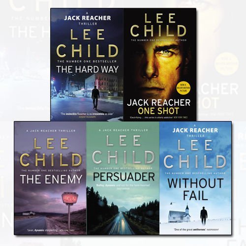Lee Child Jack Reacher Series 6-10 Collection 5 Books Set