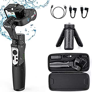 Hohem iSteady Pro3 Action Camera 3-Axis Gimbal Stabilizer for GoPro 8/7/6/5, for Osmo Action and Other Action Cameras Support WiFi & Cable Control Inception Mode(Gopro9 Not Compatible)