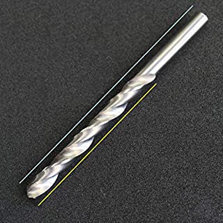 2/Pack 1/4 inch Solid Carbide Drill Bit for Hardened Steel Hard Ness HRa 91.3 Aerospace Standard K20 Tungsten Carbide Jobber Length Twist Drill for Metal 118 Degree Four Facet Point Fractional Size