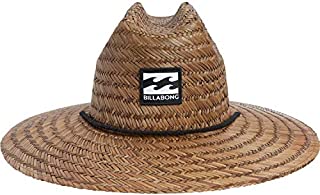 Billabong Men's Classic Straw Lifeguard Hat, Brown, One Size