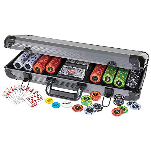 The Ultimate Poker Set 400 Poker Chips Ultra-Heavy 13.6g