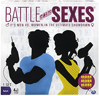 Battle of the Sexes Adult Board Game - Funny Card Games for Adults - Trivia Game Pitting the Men Against the Women - Great for Parties and Couples' Night - 2 or More Players - Ages 16 and Up