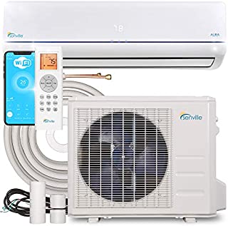 Senville 18000 BTU SENA-18HF/Z Energy Star Mini Split Air Conditioner Heat Pump, White