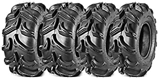 Maxauto ATV Tires 28x9-12 28x11-12 28x9x12 Front & 28x11x12 Rear Mud Sand Trail ATV UTV Off-Road Tires, 6PR, Tubeless (Set of 4)